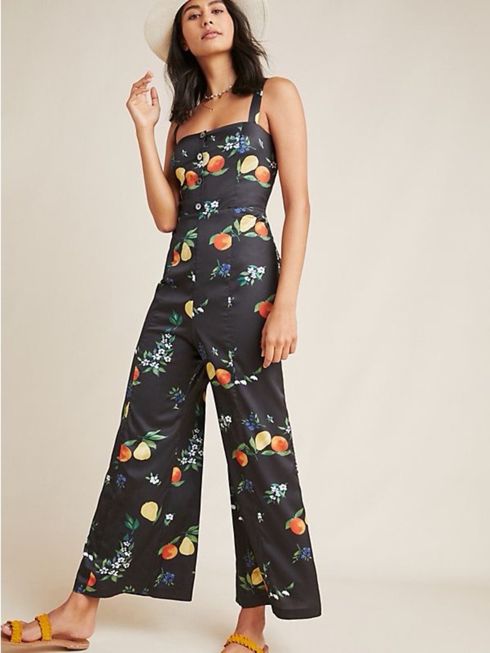 Anthropologie Capulet Citrus Grove Jumpsuit